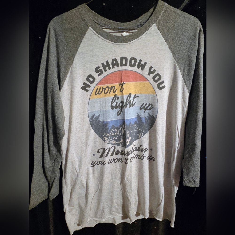 Graphic Raglan Sleeve Shirt